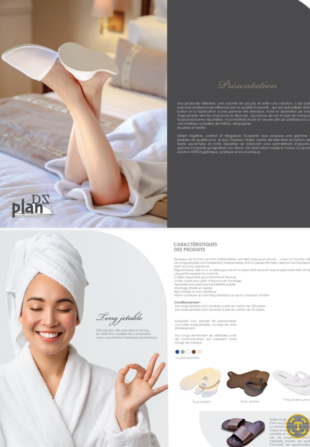 🧖‍♀️ Sortie de bain en nid d’abeille – Élégance et légèreté