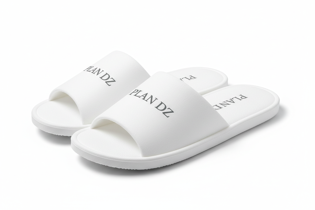 SLIPPERS FOR HOTEL FERME WITH EVA 4 MM WRIT ON PLAN DZ 