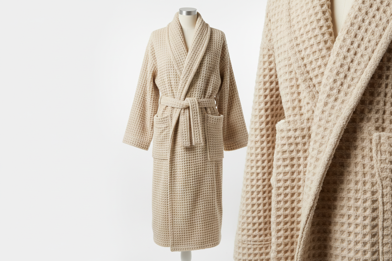 SORTI DE BAIN nid d’abeille